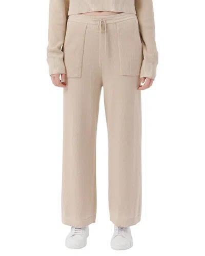 Atm Anthony Thomas Melillo Cashmere-blend Pant In Beige