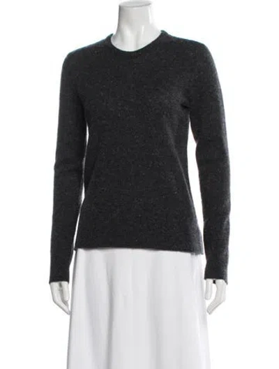 Pre-owned Atm Anthony Thomas Melillo Cashmere Crew Neck Sweater In Black