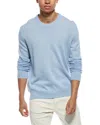 Atm Anthony Thomas Melillo Cashmere Crew Neck Sweater In Blue