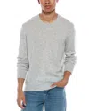 Atm Anthony Thomas Melillo Cashmere Crew Neck Sweater In Gray