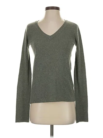 Pre-owned Atm Anthony Thomas Melillo Cashmere Pullover Sweater In Gray