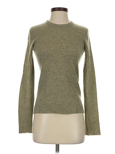 Pre-owned Atm Anthony Thomas Melillo Cashmere Pullover Sweater In Green