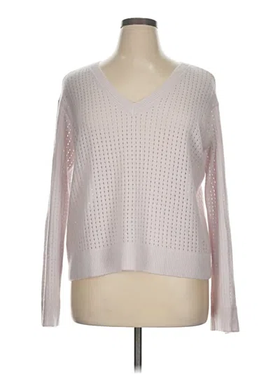 Pre-owned Atm Anthony Thomas Melillo Cashmere Pullover Sweater In Pink