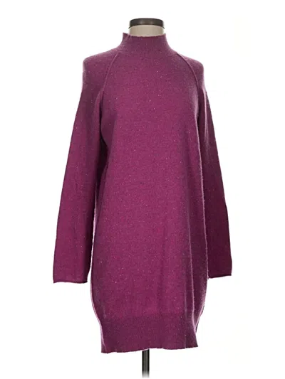 Pre-owned Atm Anthony Thomas Melillo Cashmere Pullover Sweater In Purple