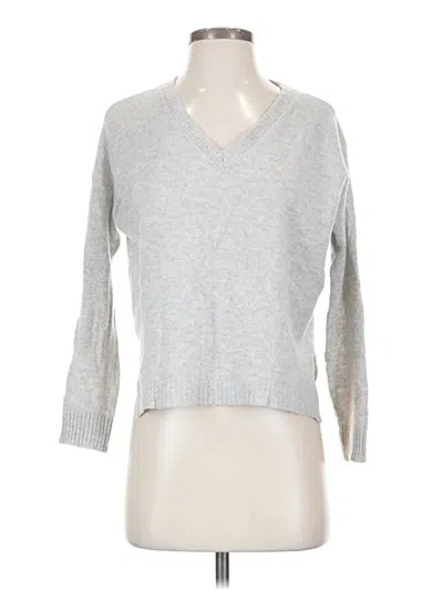 Pre-owned Atm Anthony Thomas Melillo Cashmere Pullover Sweater In Silver