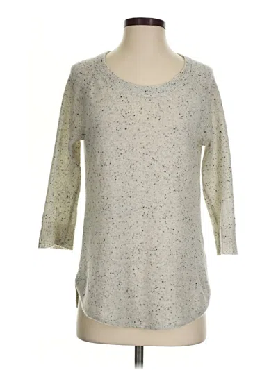 Pre-owned Atm Anthony Thomas Melillo Cashmere Pullover Sweater In Silver