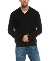 Atm Anthony Thomas Melillo Cashmere V-neck Sweater In Black