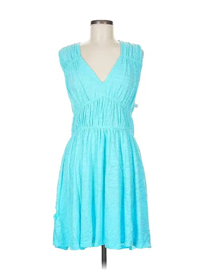 Pre-owned Atm Anthony Thomas Melillo Casual Dress In Blue