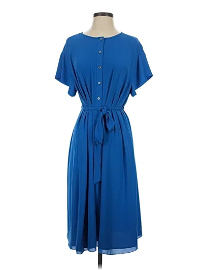 Pre-owned Atm Anthony Thomas Melillo Casual Dress In Blue