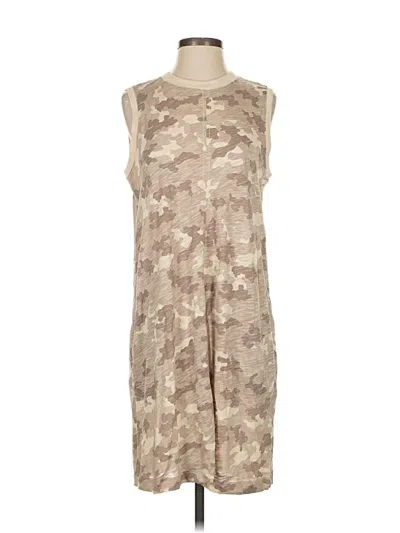 Pre-owned Atm Anthony Thomas Melillo Casual Dress In Brown