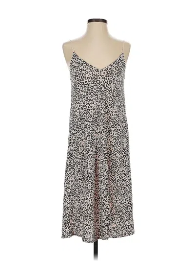 Pre-owned Atm Anthony Thomas Melillo Casual Dress In Brown