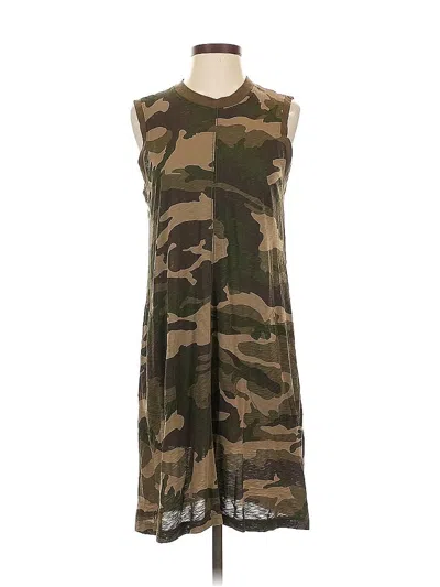 Pre-owned Atm Anthony Thomas Melillo Casual Dress In Brown