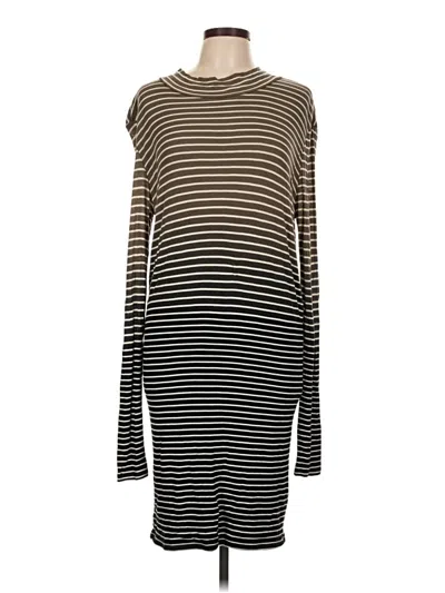 Pre-owned Atm Anthony Thomas Melillo Casual Dress In Brown