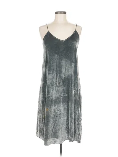Pre-owned Atm Anthony Thomas Melillo Casual Dress In Gray
