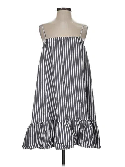 Pre-owned Atm Anthony Thomas Melillo Casual Dress In Gray