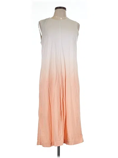 Pre-owned Atm Anthony Thomas Melillo Casual Dress In Orange