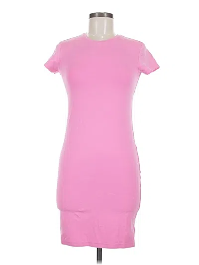 Pre-owned Atm Anthony Thomas Melillo Casual Dress In Pink