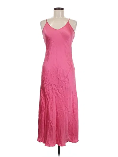 Pre-owned Atm Anthony Thomas Melillo Casual Dress In Pink