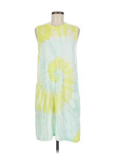 Pre-owned Atm Anthony Thomas Melillo Casual Dress In Yellow