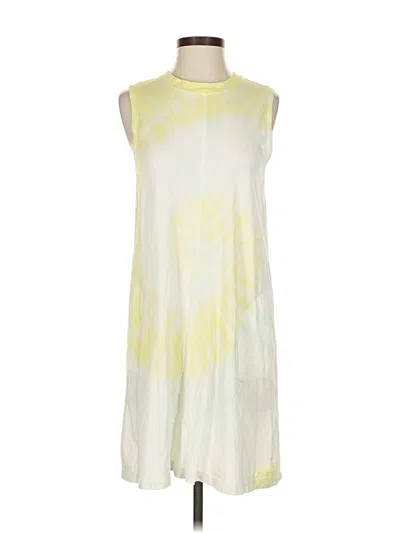 Pre-owned Atm Anthony Thomas Melillo Casual Dress In Yellow