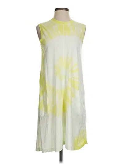 Pre-owned Atm Anthony Thomas Melillo Casual Dress In Yellow