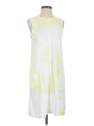 Pre-owned Atm Anthony Thomas Melillo Casual Dress In Yellow