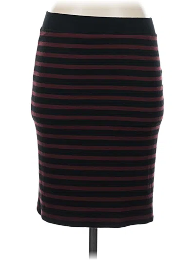 Pre-owned Atm Anthony Thomas Melillo Casual Skirt In Burgundy