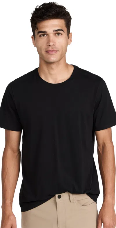 Atm Anthony Thomas Melillo Classic Jersey Crew Neck Tee Black Xxl