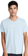 Atm Anthony Thomas Melillo Classic Jersey Crew Neck Tee In Blue