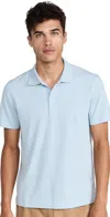 Atm Anthony Thomas Melillo Classic Jersey Polo In Blue