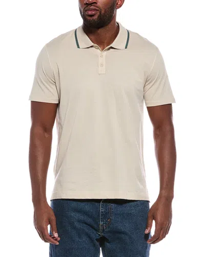 Atm Anthony Thomas Melillo Classic Jersey Polo Shirt In Neutral