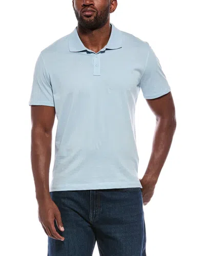 Atm Anthony Thomas Melillo Classic Jersey S/s Polo In Purple