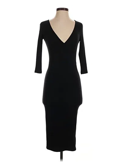 Pre-owned Atm Anthony Thomas Melillo Cocktail Dress In Black