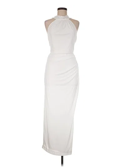 Pre-owned Atm Anthony Thomas Melillo Cocktail Dress In Ivory