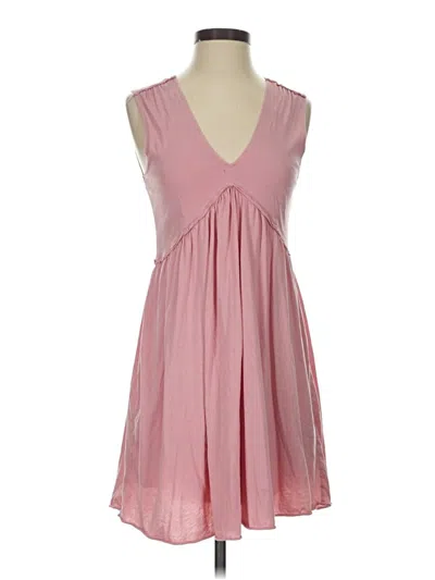 Pre-owned Atm Anthony Thomas Melillo Cocktail Dress In Pink