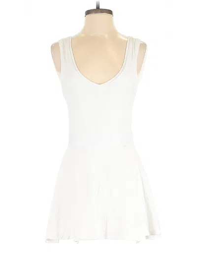 Pre-owned Atm Anthony Thomas Melillo Cocktail Dress In White