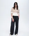 Atm Anthony Thomas Melillo Cotton Cashmere Colorblock Crew Neck Sweater In Chalk-multi