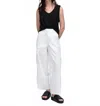Atm Anthony Thomas Melillo Cotton Poplin Cargo Pant In White In White
