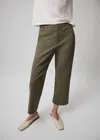 ATM ANTHONY THOMAS MELILLO COTTON TWILL BOYFRIEND PANT IN ARMY