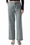 Atm Anthony Thomas Melillo Twill Boyfriend Pants In Green