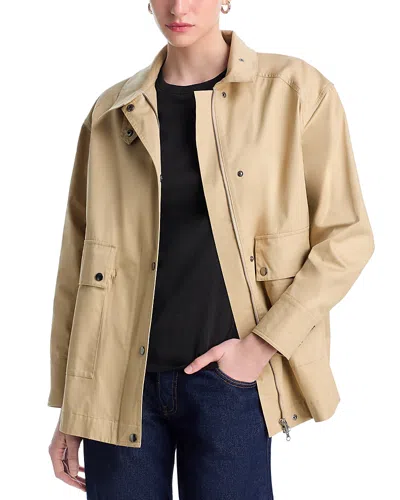 Atm Anthony Thomas Melillo Cotton Twill Utility Jacket In Neutral