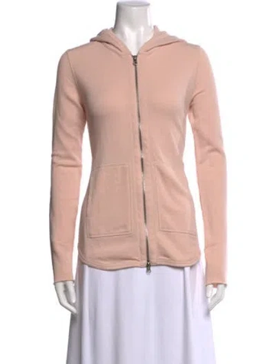 Pre-owned Atm Anthony Thomas Melillo Crew Neck Long Sleeve Hoodie In Pink