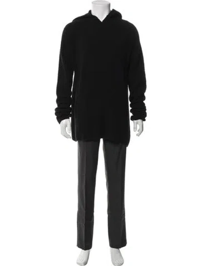 Pre-owned Atm Anthony Thomas Melillo Crew Neck Long Sleeve Pullover In Black