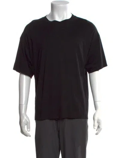 Pre-owned Atm Anthony Thomas Melillo Crew Neck Short Sleeve T-shirt In Black