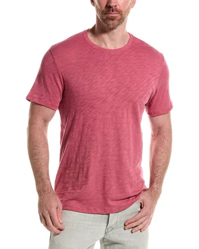 Atm Anthony Thomas Melillo Crew T-shirt In Pink