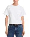 Atm Anthony Thomas Melillo Crewneck Heavyweight Tee In White