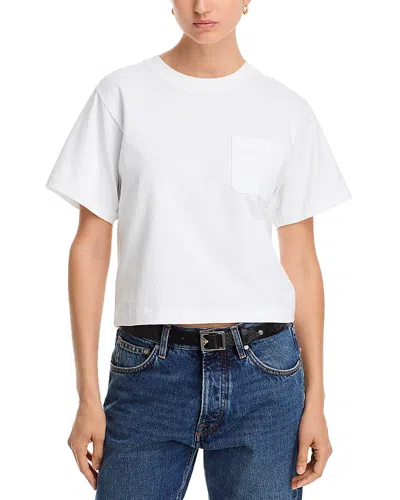 Atm Anthony Thomas Melillo Crewneck Heavyweight Tee In White
