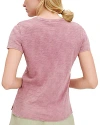 Atm Anthony Thomas Melillo Schoolboy Cotton Crewneck T-shirt In Wisty Mauve