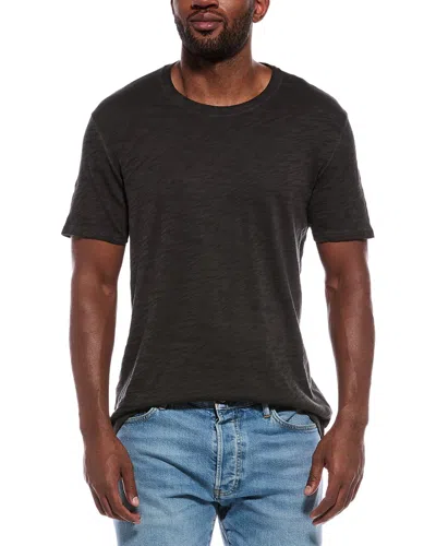 Atm Anthony Thomas Melillo Crewneck T-shirt In Brown