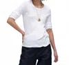 Atm Anthony Thomas Melillo Long Sleeve Destroyed Tee In White